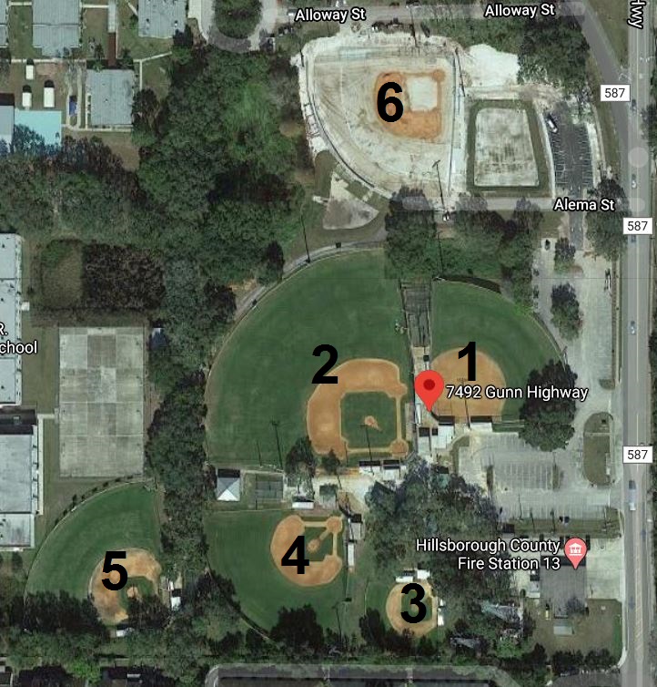 Citrus Park Sports Complex - Field 1 SB 200&#39;&lt;250&#39; - 200&#39;